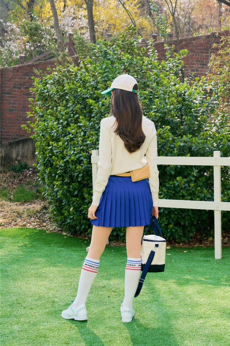 미니 스커트 모델 착용 이미지-S1L27