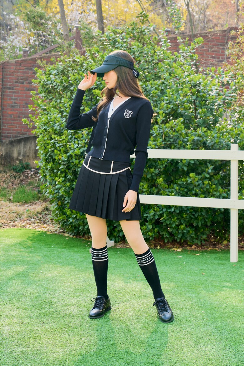 미니 스커트 모델 착용 이미지-S6L18