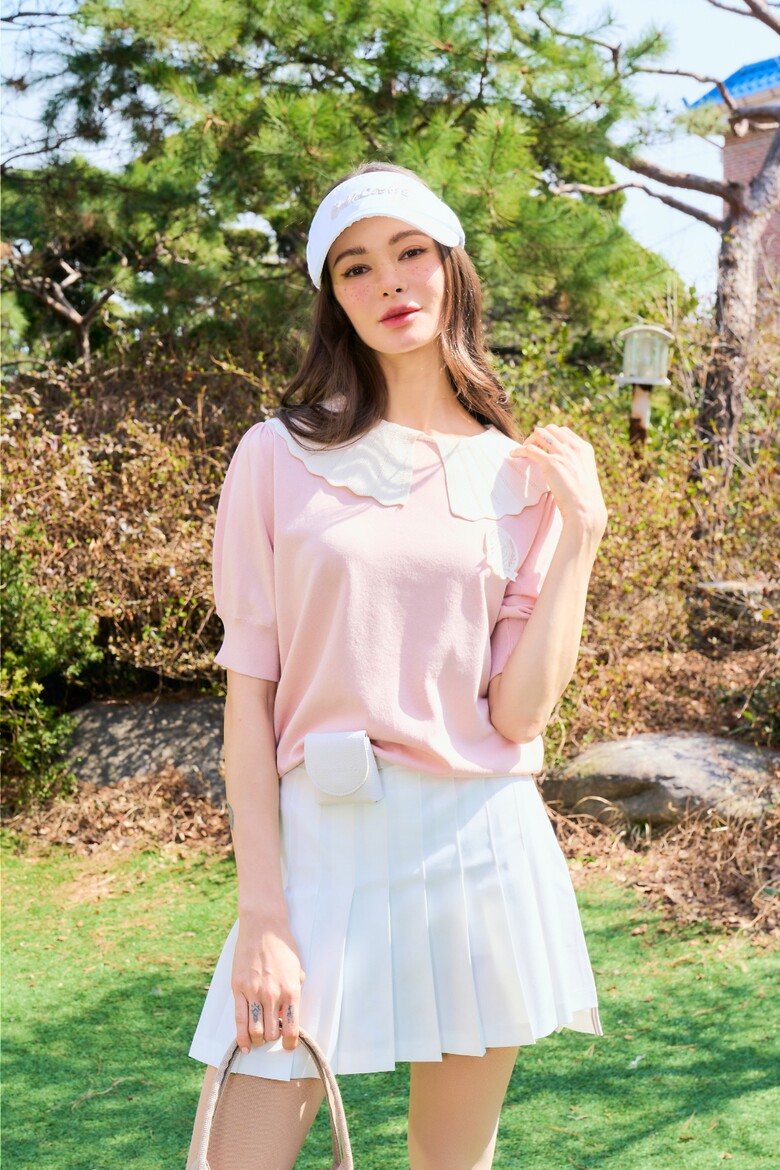 미니 스커트 모델 착용 이미지-S4L1