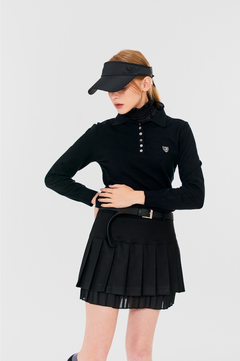 미니 스커트 모델 착용 이미지-S21L3