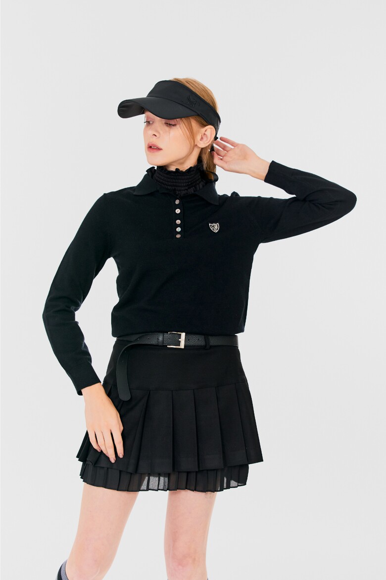 미니 스커트 모델 착용 이미지-S21L1