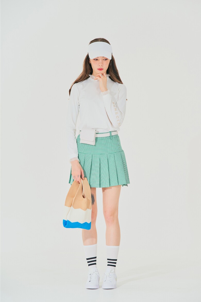미니 스커트 모델 착용 이미지-S12L6