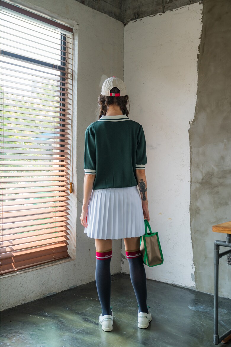 반팔 티셔츠 모델 착용 이미지-S1L21