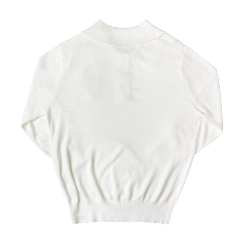 긴팔 티셔츠 화이트 색상 이미지-S1L26