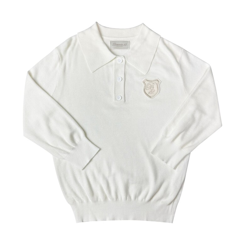 긴팔 티셔츠 화이트 색상 이미지-S1L25