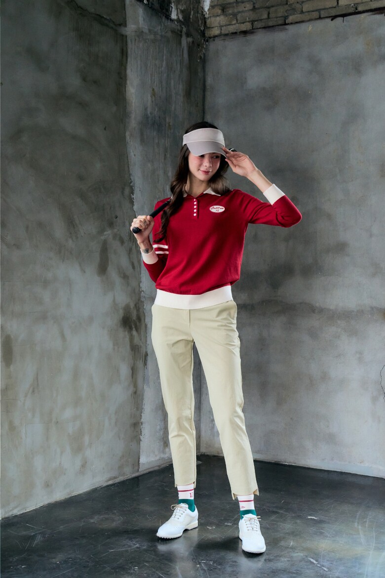 바지 모델 착용 이미지-S4L4