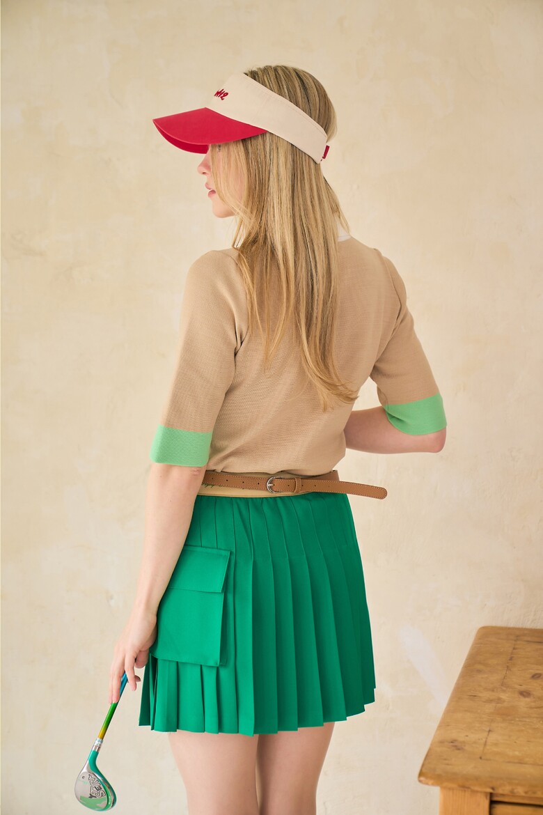 미니 스커트 모델 착용 이미지-S9L13