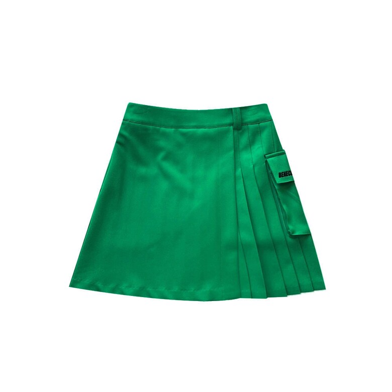 미니 스커트 그린 색상 이미지-S10L2