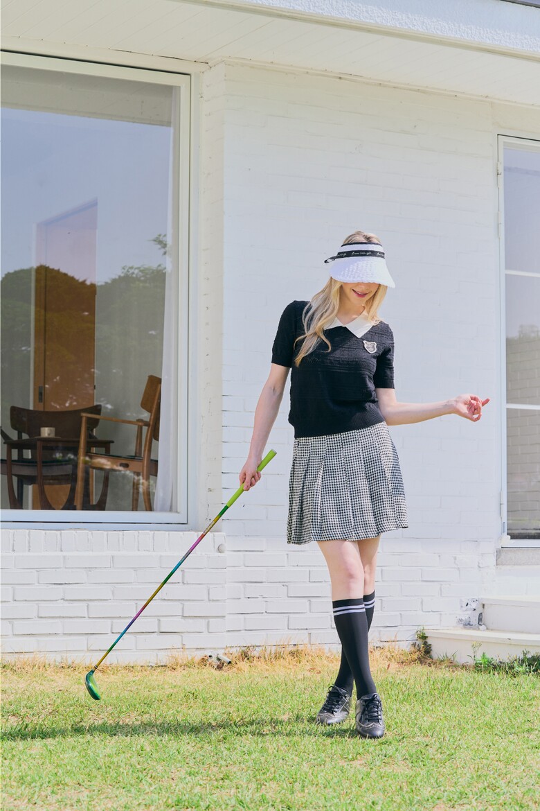 반팔 티셔츠 모델 착용 이미지-S1L20