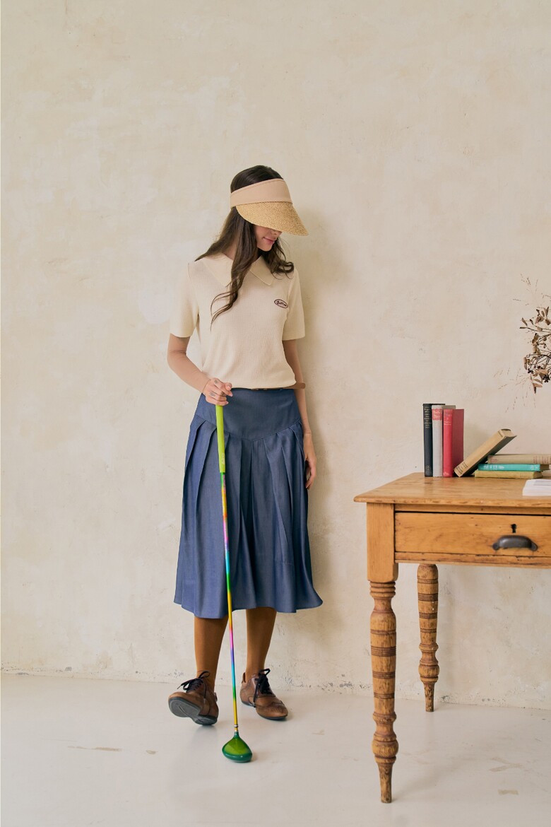 반팔 티셔츠 모델 착용 이미지-S1L30