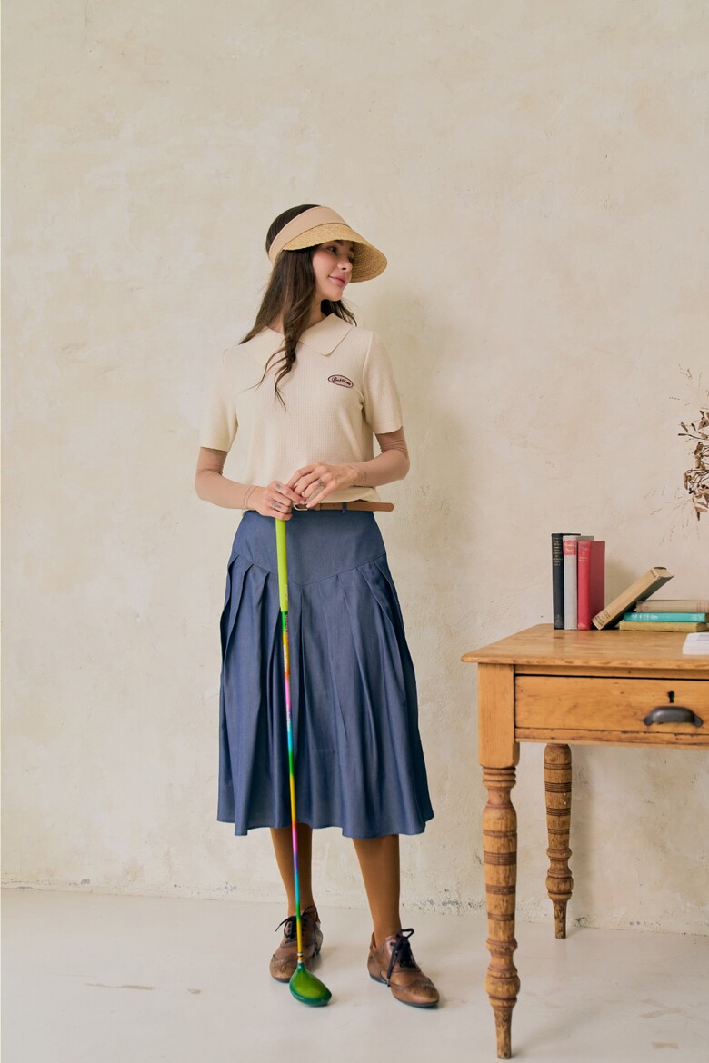 반팔 티셔츠 모델 착용 이미지-S1L28