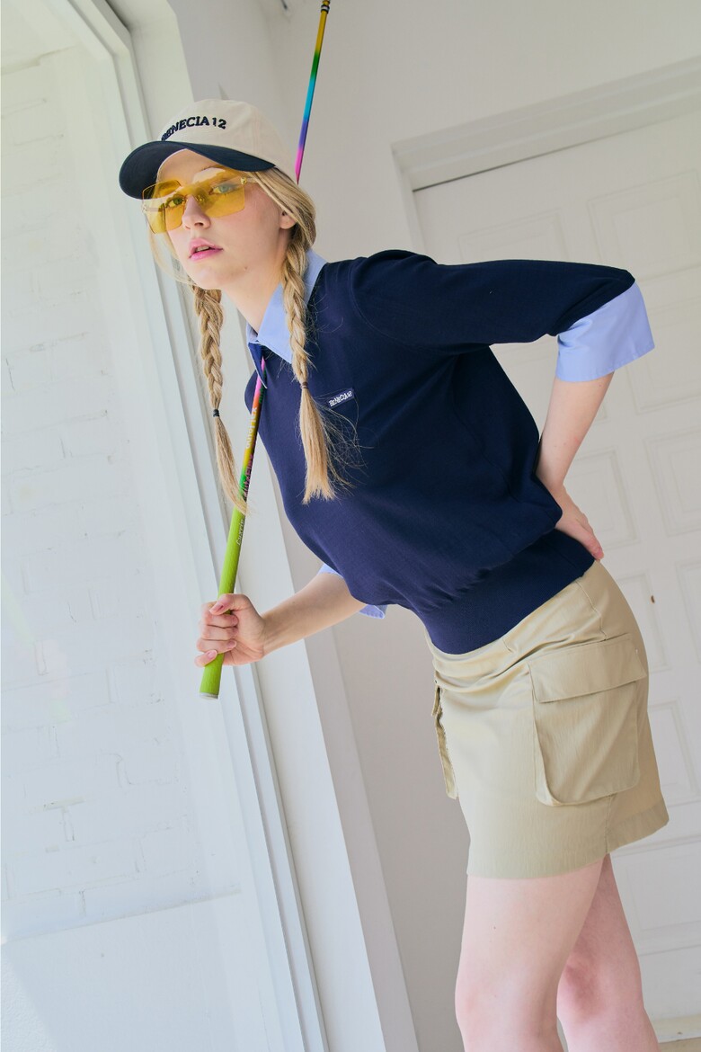 미니 스커트 모델 착용 이미지-S1L17