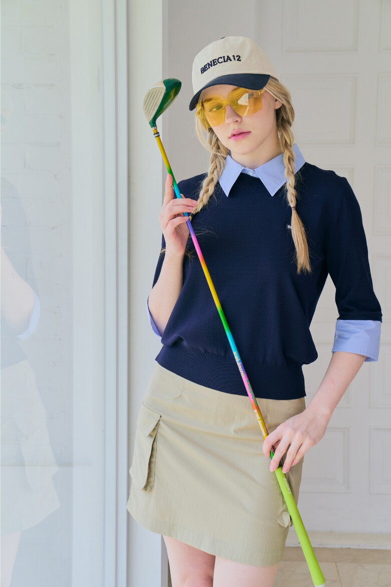 미니 스커트 모델 착용 이미지-S1L20