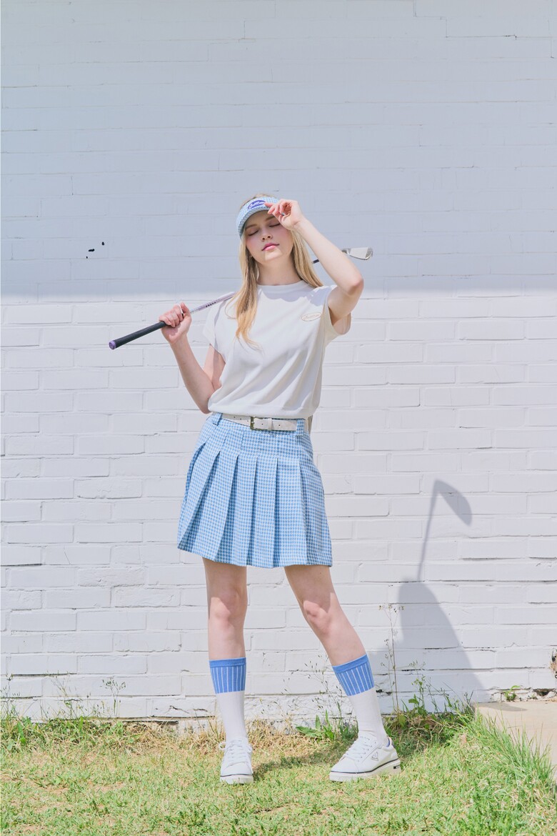 미니 스커트 모델 착용 이미지-S1L4