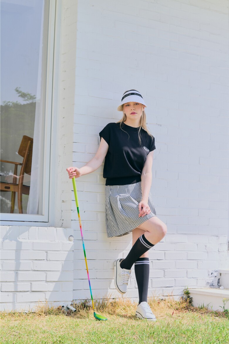 미니 스커트 모델 착용 이미지-S1L27