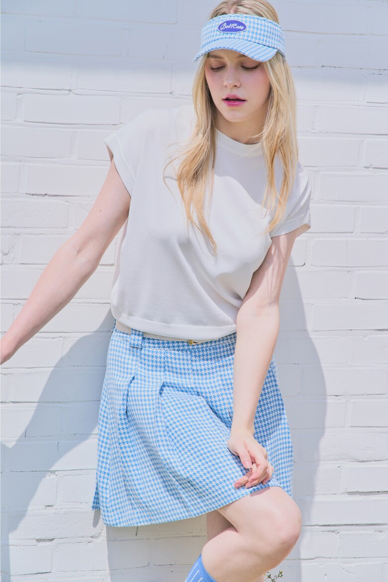 미니 스커트 모델 착용 이미지-S1L23