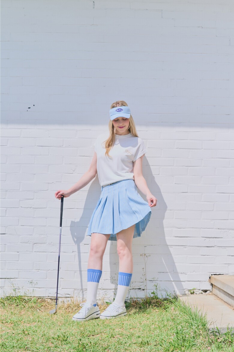 미니 스커트 모델 착용 이미지-S1L21