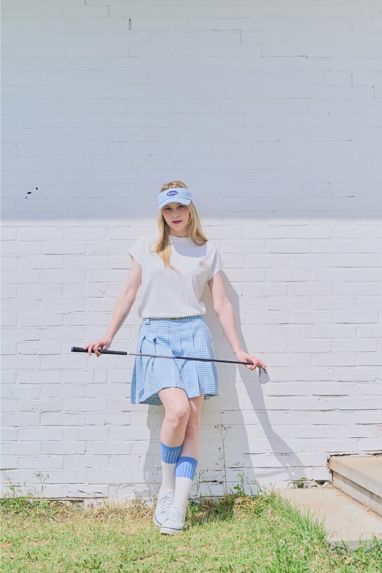 미니 스커트 모델 착용 이미지-S1L18