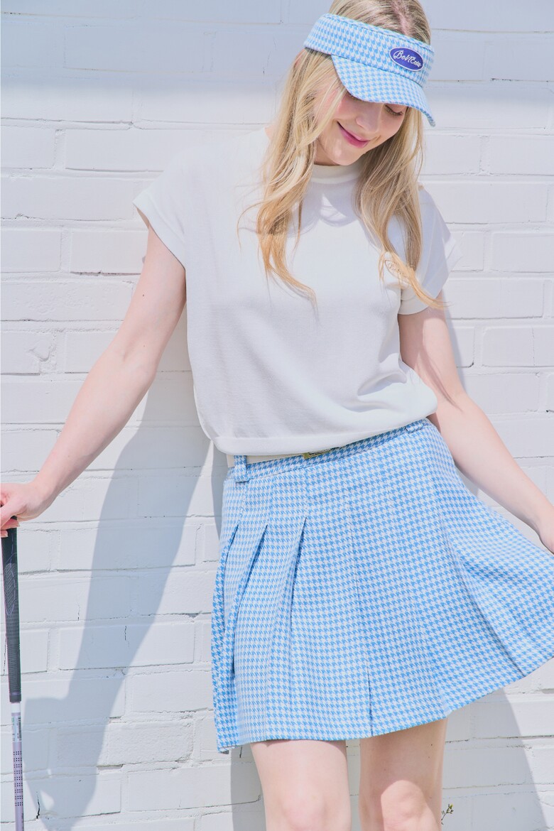 미니 스커트 모델 착용 이미지-S1L22