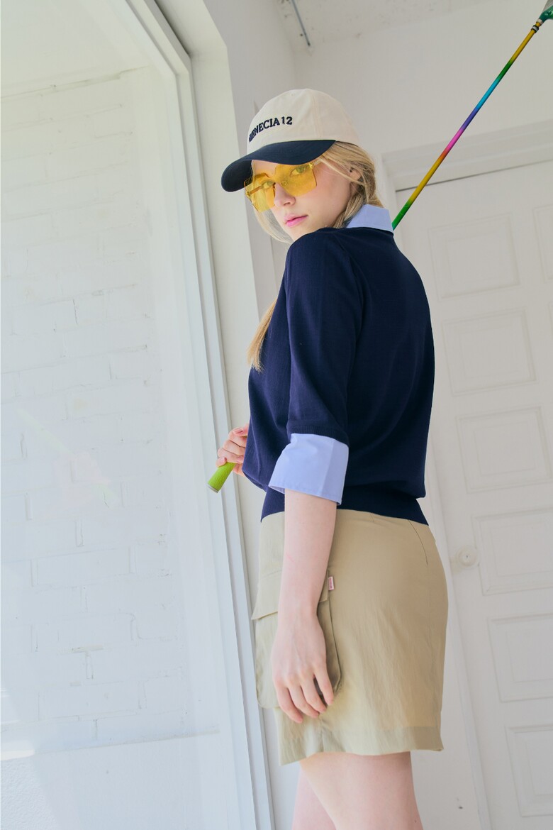 미니 스커트 모델 착용 이미지-S1L18