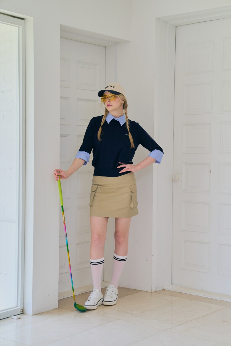 미니 스커트 모델 착용 이미지-S1L6