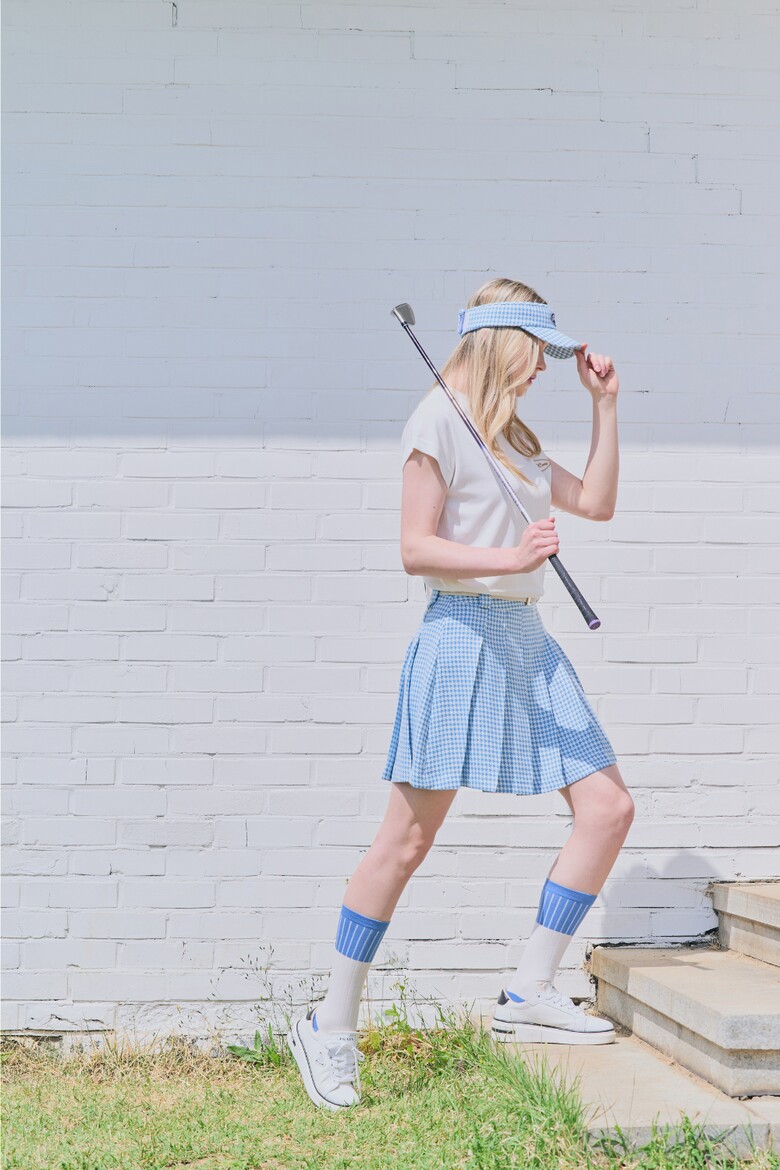 미니 스커트 모델 착용 이미지-S1L7