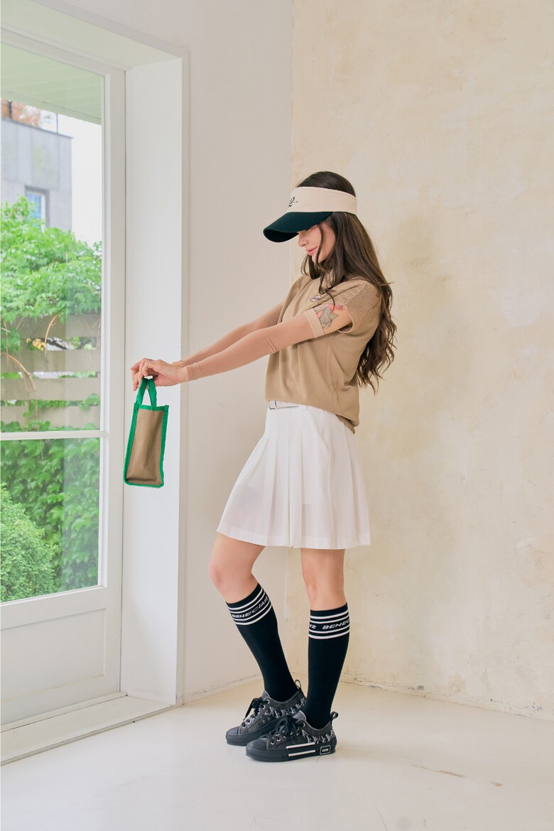 미니 스커트 모델 착용 이미지-S1L12