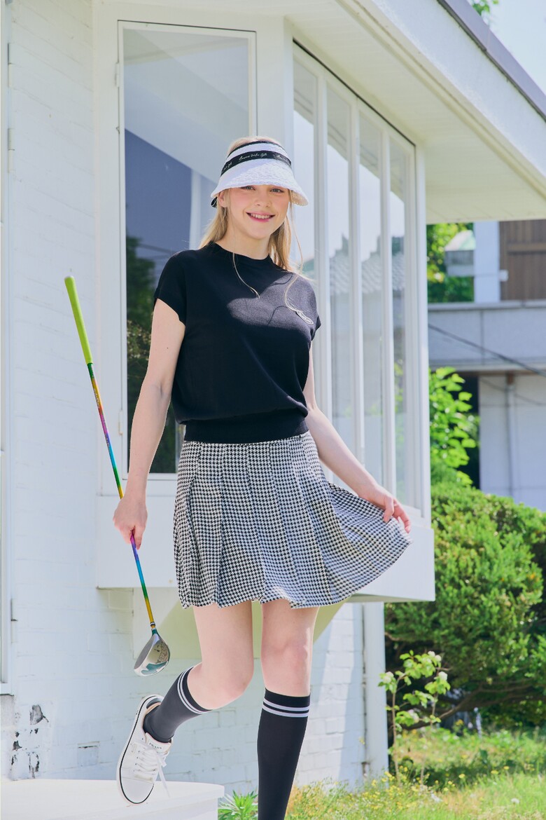 미니 스커트 모델 착용 이미지-S1L4