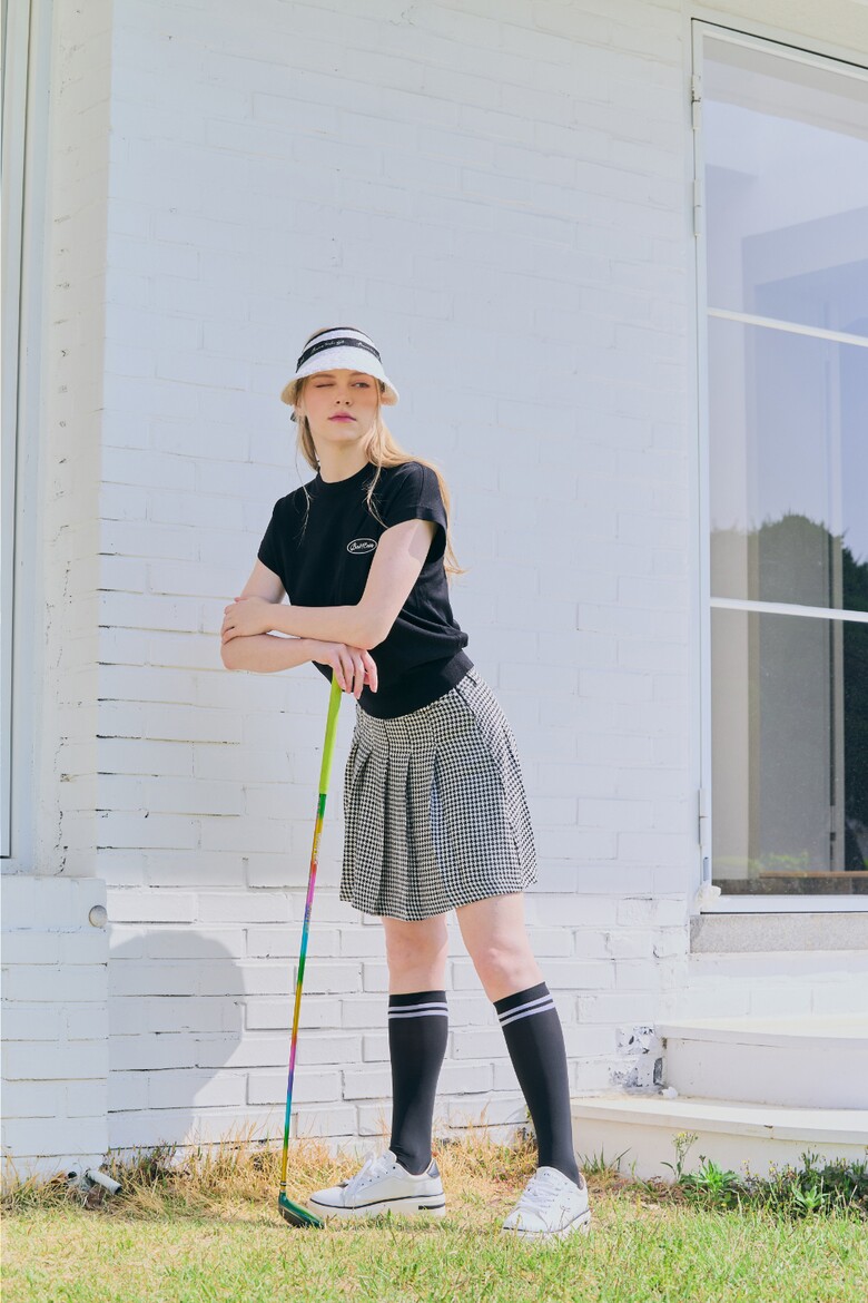 미니 스커트 모델 착용 이미지-S1L22