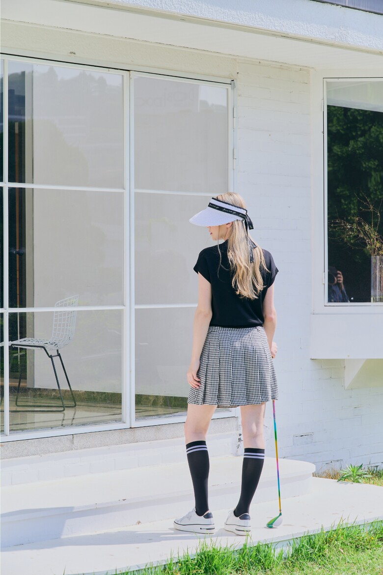 미니 스커트 모델 착용 이미지-S1L14