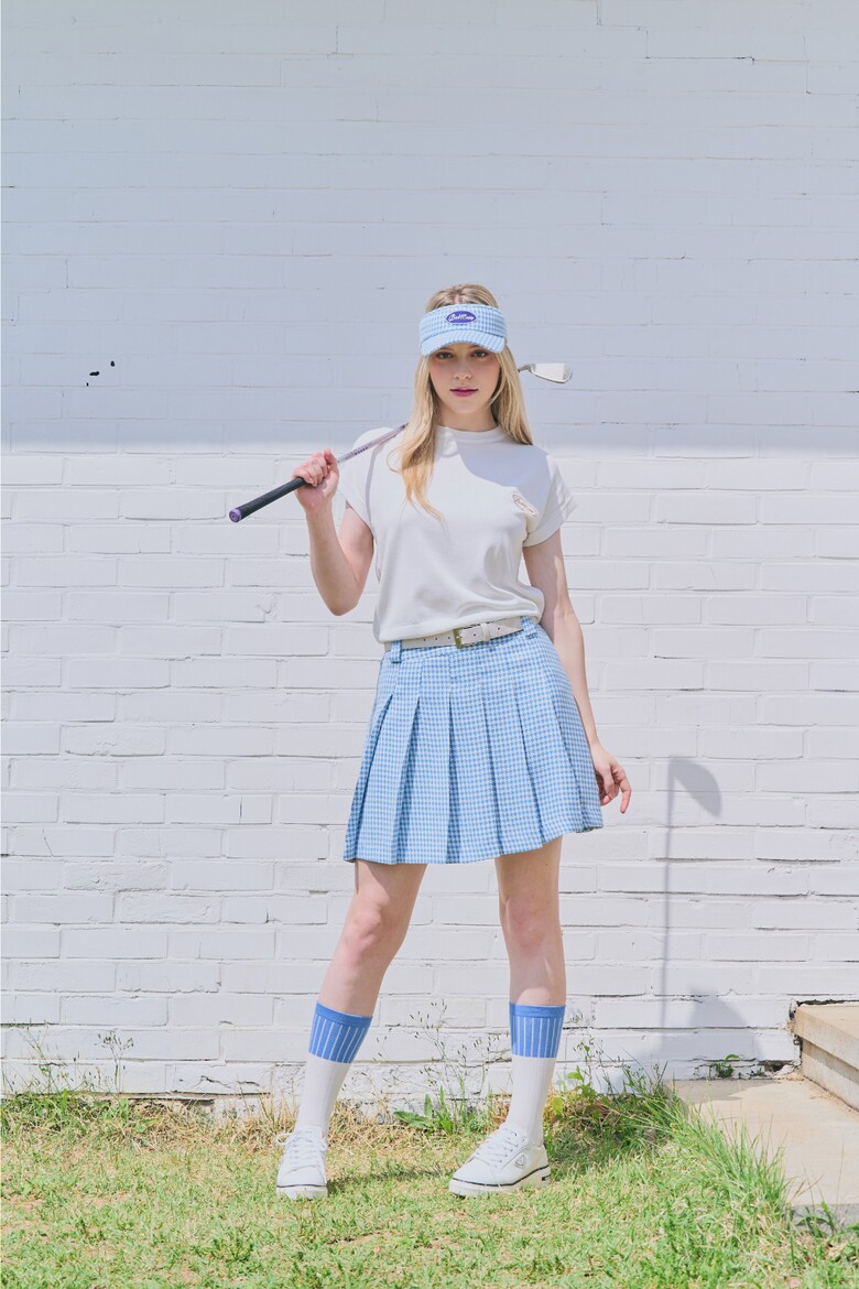 미니 스커트 모델 착용 이미지-S1L2