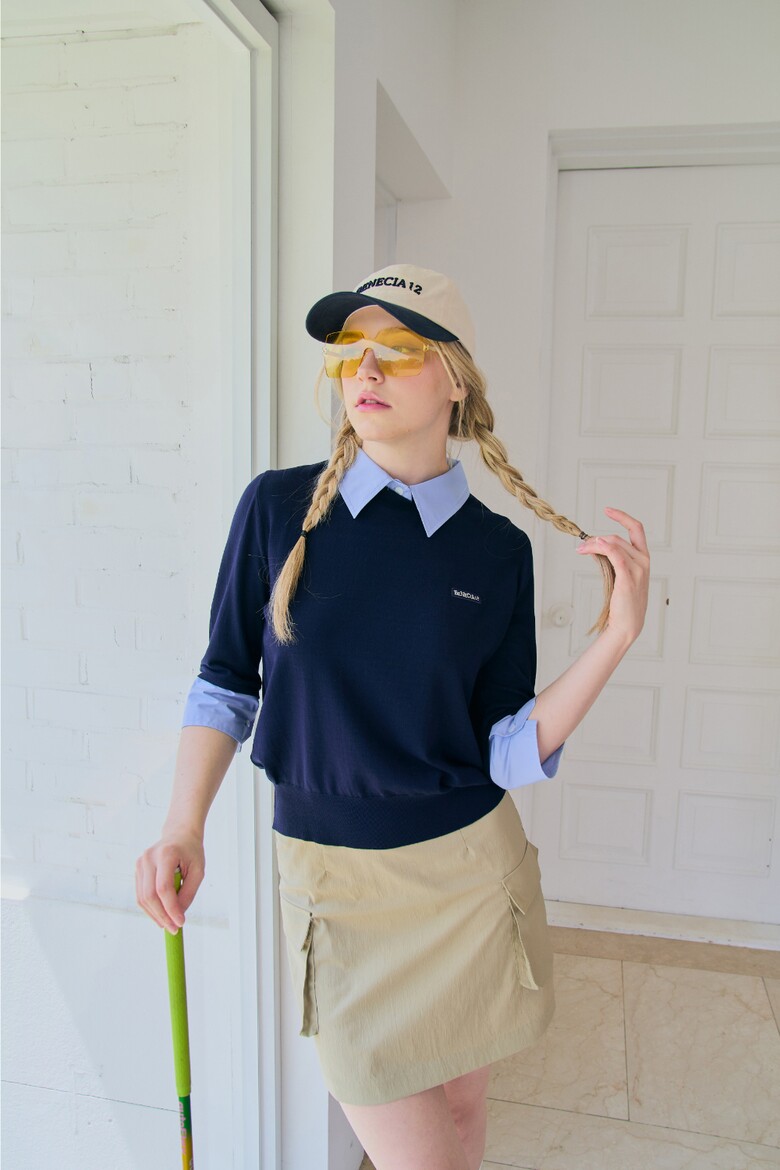 미니 스커트 모델 착용 이미지-S1L11