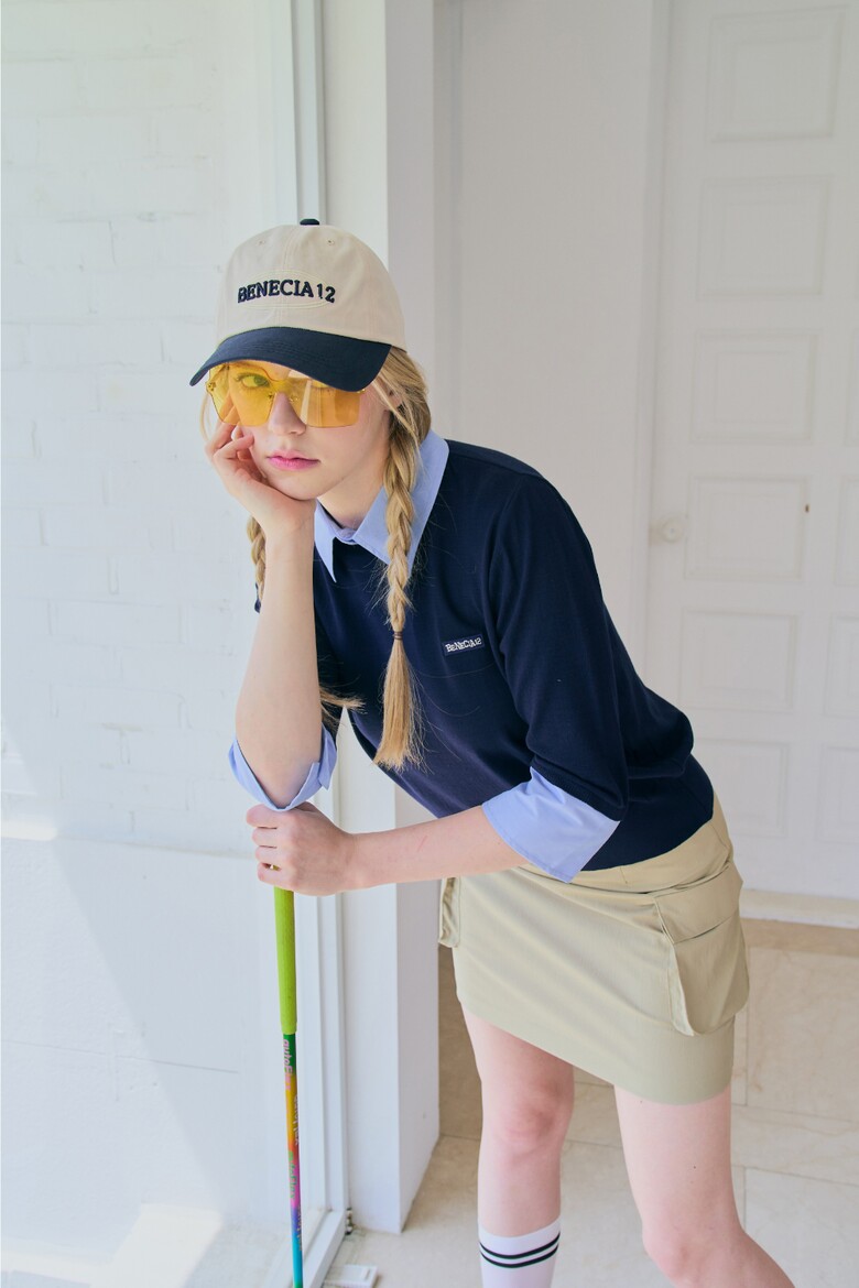 미니 스커트 모델 착용 이미지-S1L15