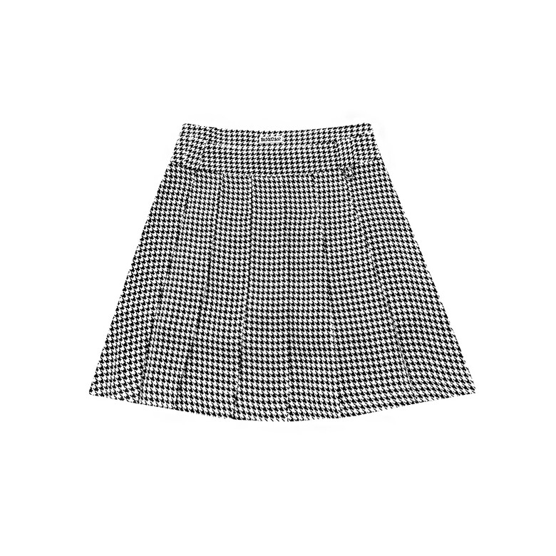 미니 스커트 차콜 색상 이미지-S4L2