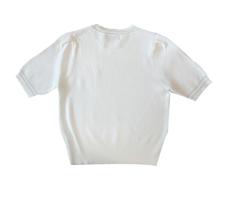 반팔 티셔츠 화이트 색상 이미지-S1L35