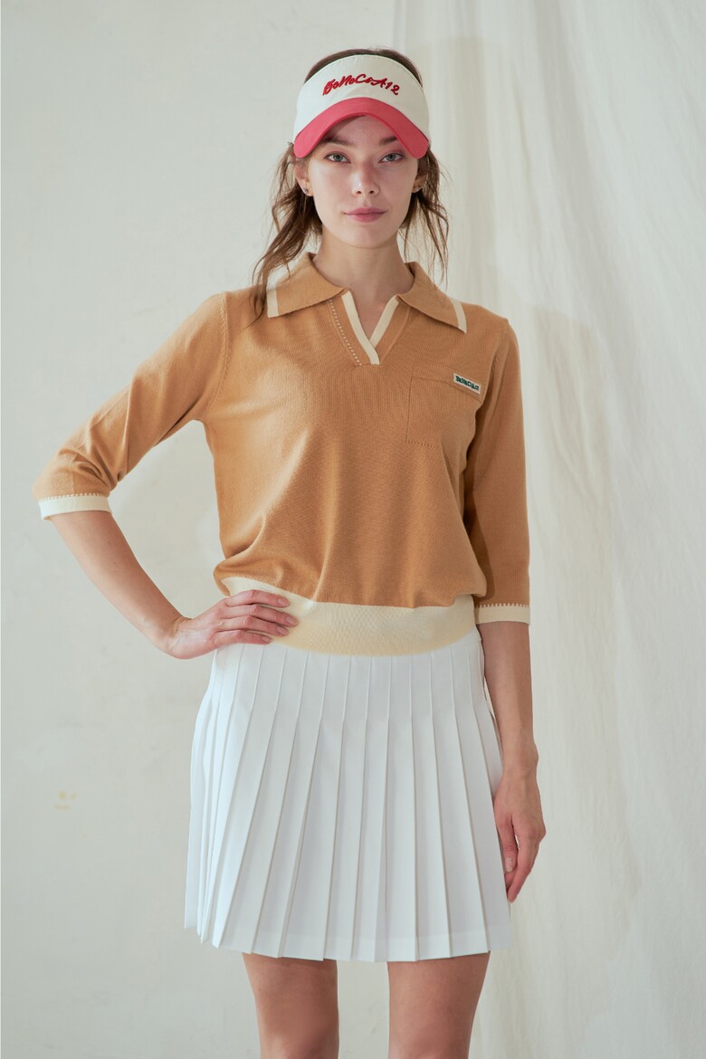 긴팔 티셔츠 모델 착용 이미지-S1L34