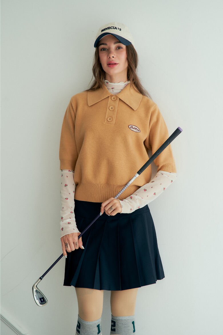 반팔 티셔츠 모델 착용 이미지-S1L22