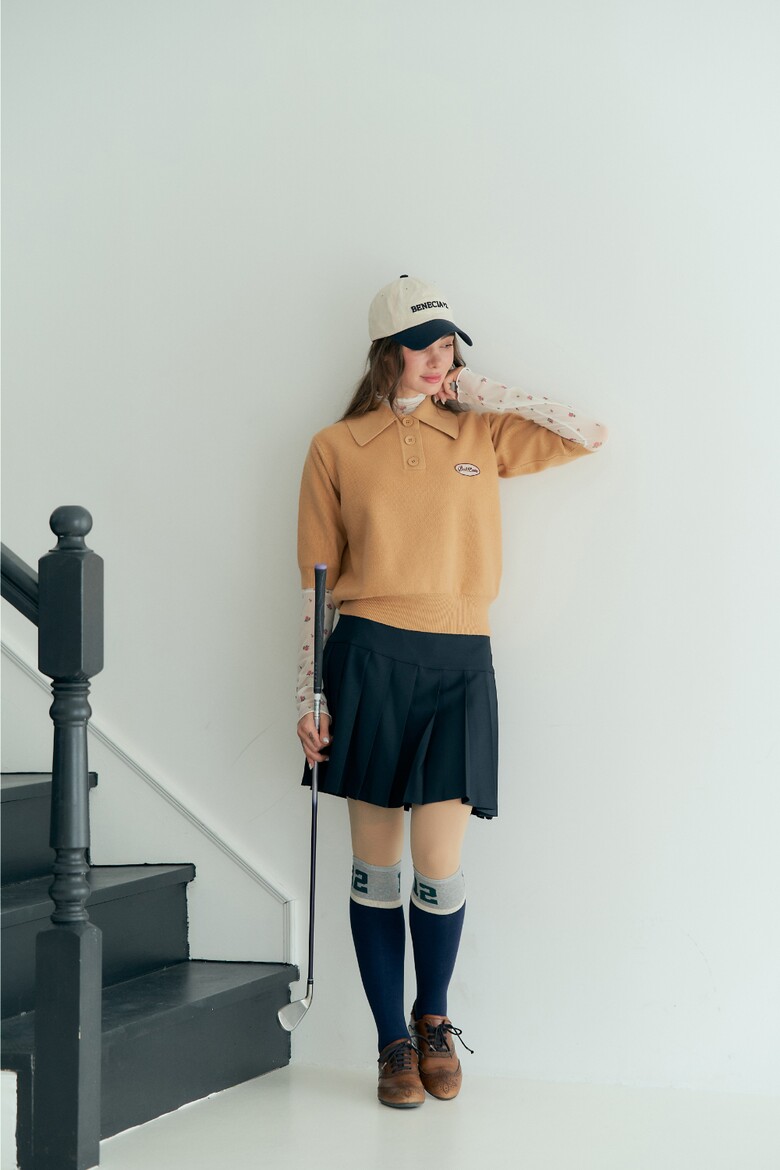 반팔 티셔츠 모델 착용 이미지-S1L23