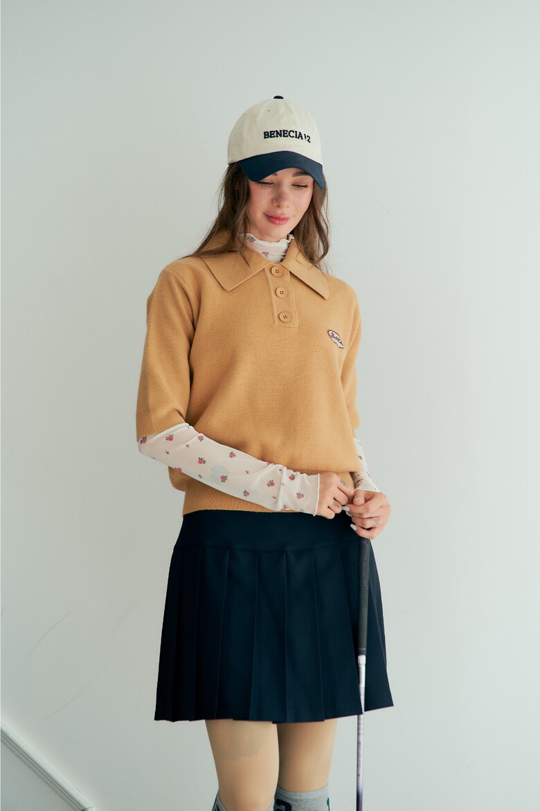 반팔 티셔츠 모델 착용 이미지-S1L15