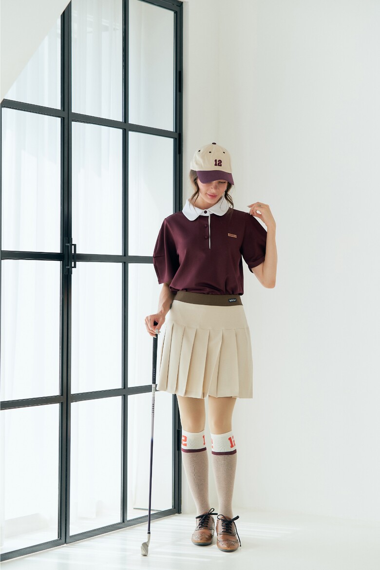 반팔 티셔츠 모델 착용 이미지-S1L23