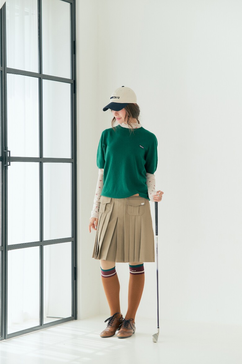 반팔 티셔츠 모델 착용 이미지-S1L16