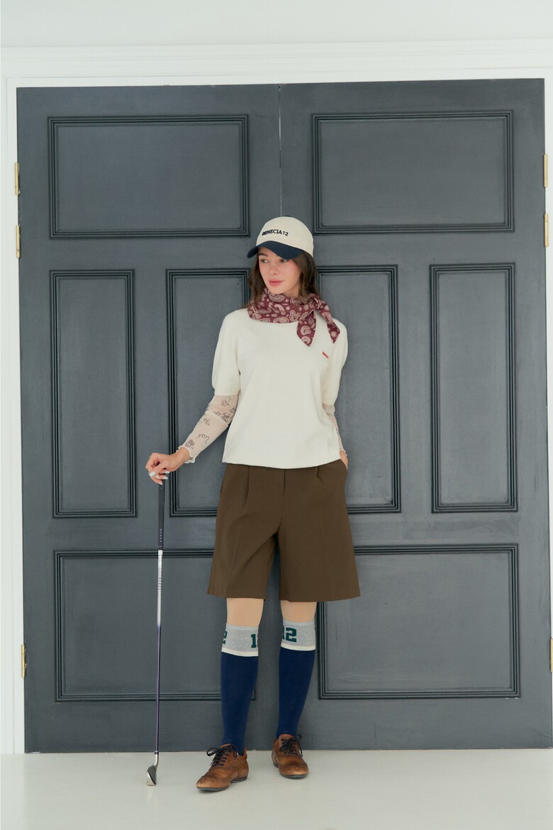 반팔 티셔츠 모델 착용 이미지-S1L25