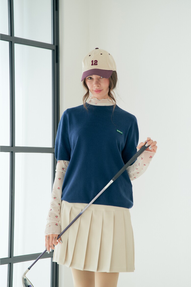 반팔 티셔츠 모델 착용 이미지-S1L12