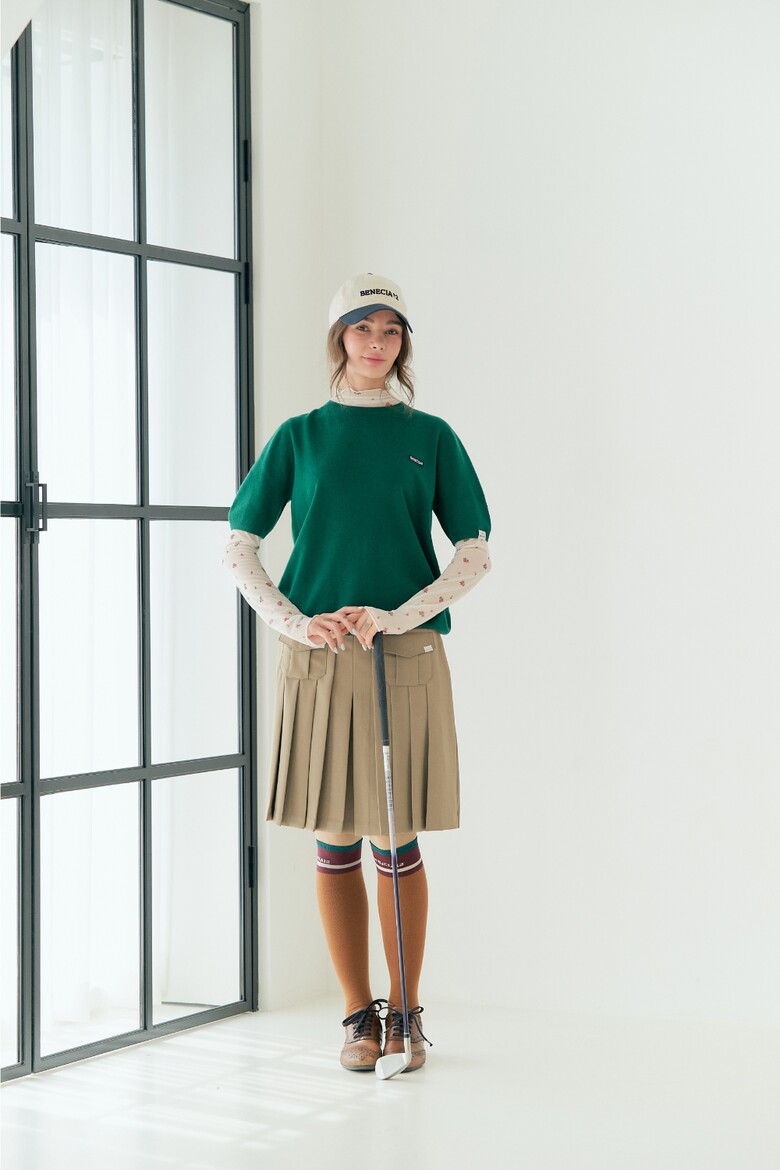 반팔 티셔츠 모델 착용 이미지-S1L21