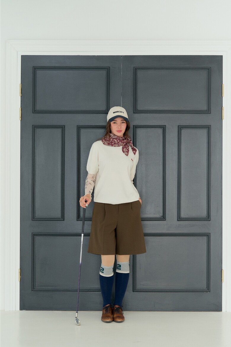 반팔 티셔츠 모델 착용 이미지-S1L27