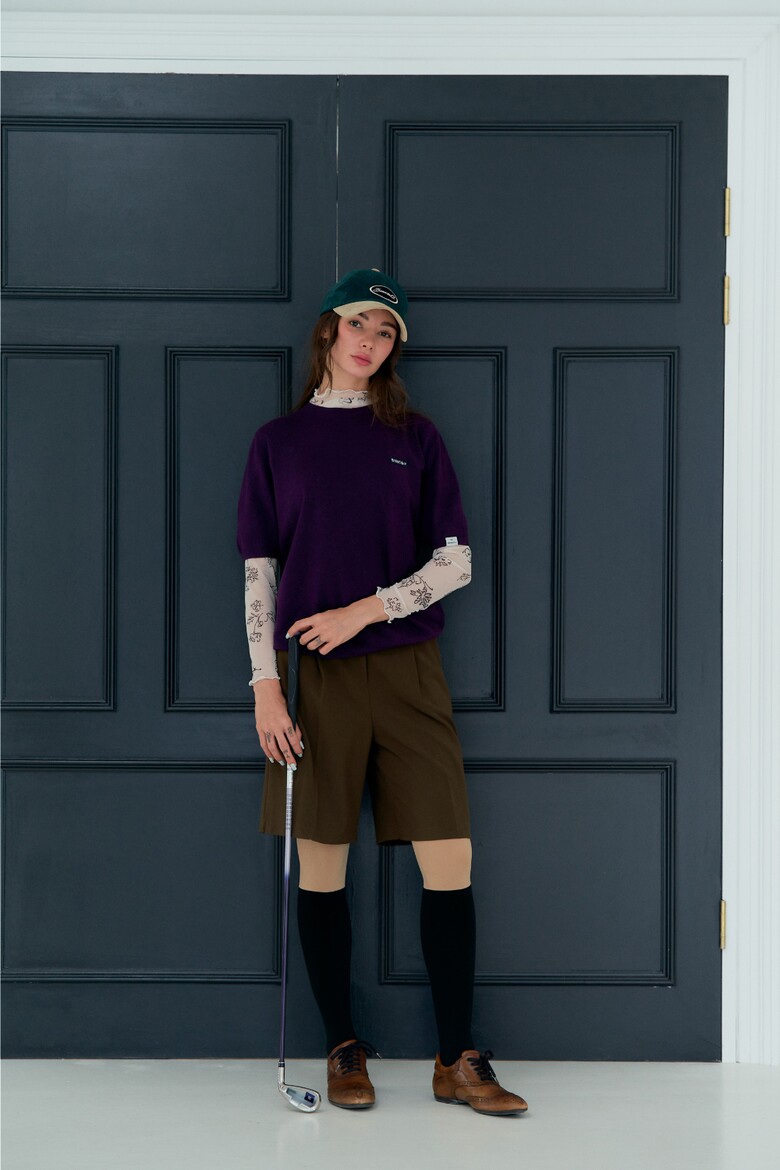 반팔 티셔츠 모델 착용 이미지-S1L13