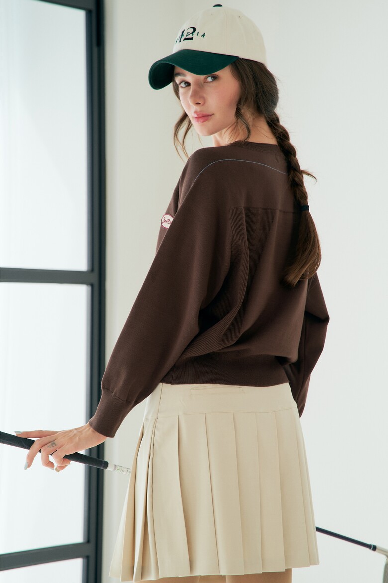 긴팔 티셔츠 모델 착용 이미지-S1L19