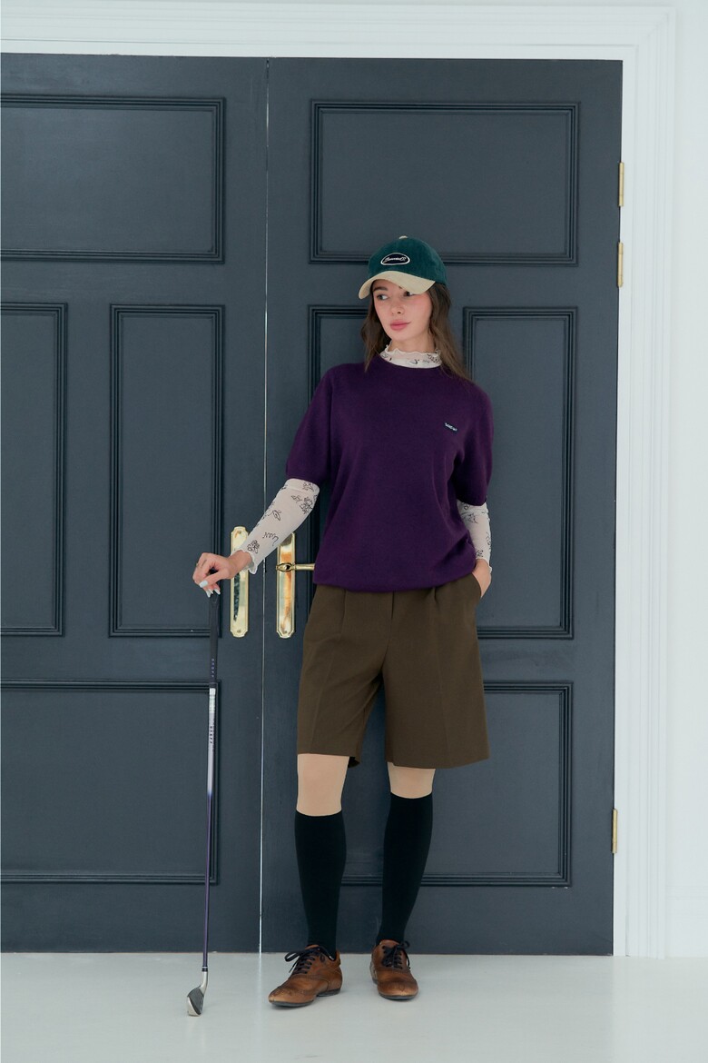 반팔 티셔츠 모델 착용 이미지-S1L25