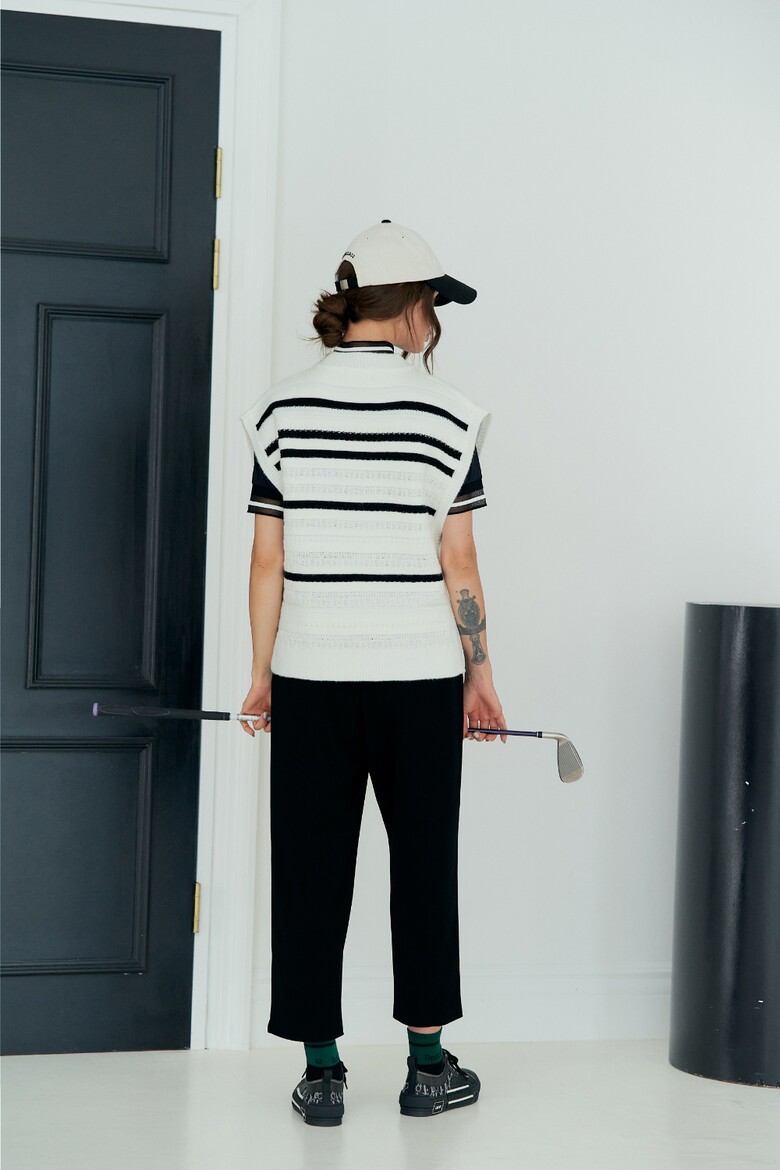 반팔 티셔츠 모델 착용 이미지-S1L16