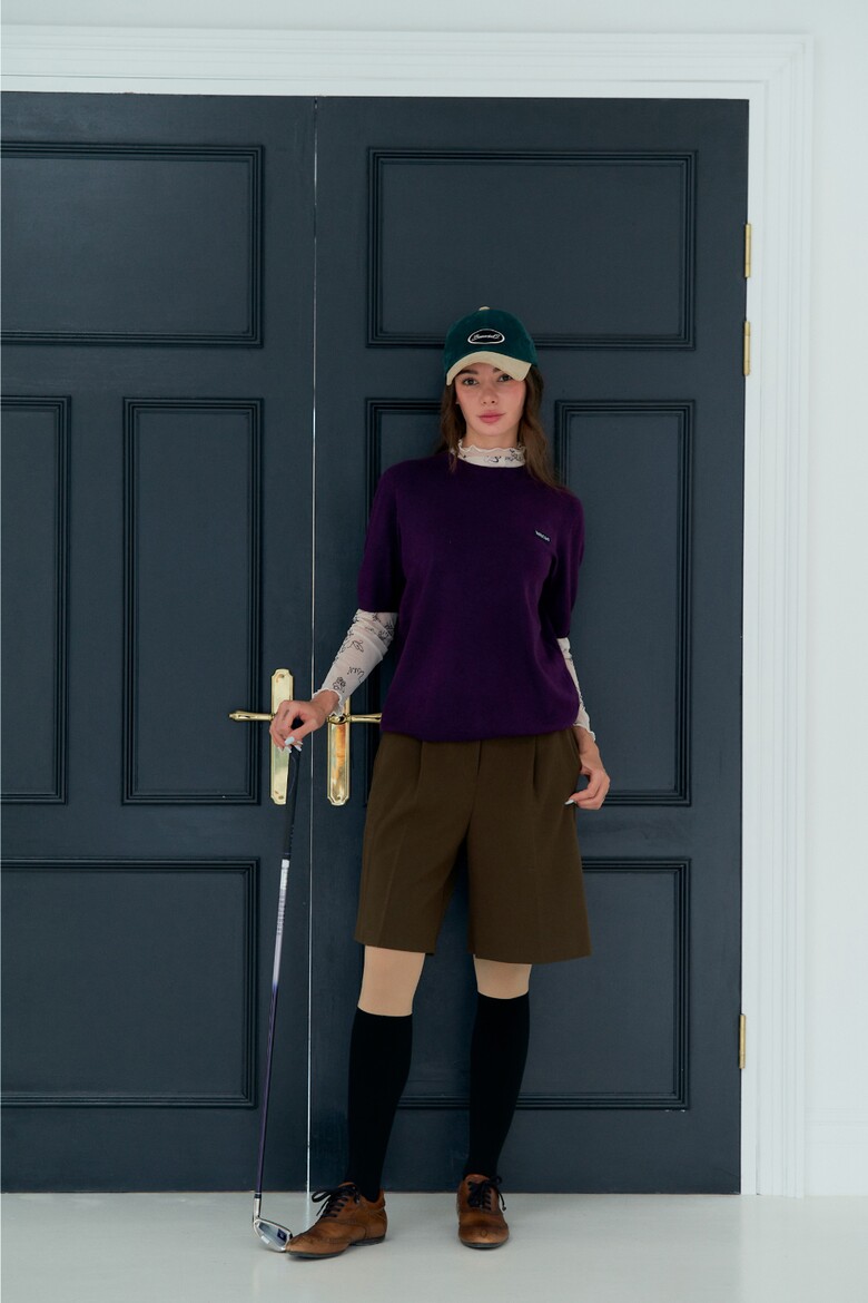 반팔 티셔츠 모델 착용 이미지-S1L12